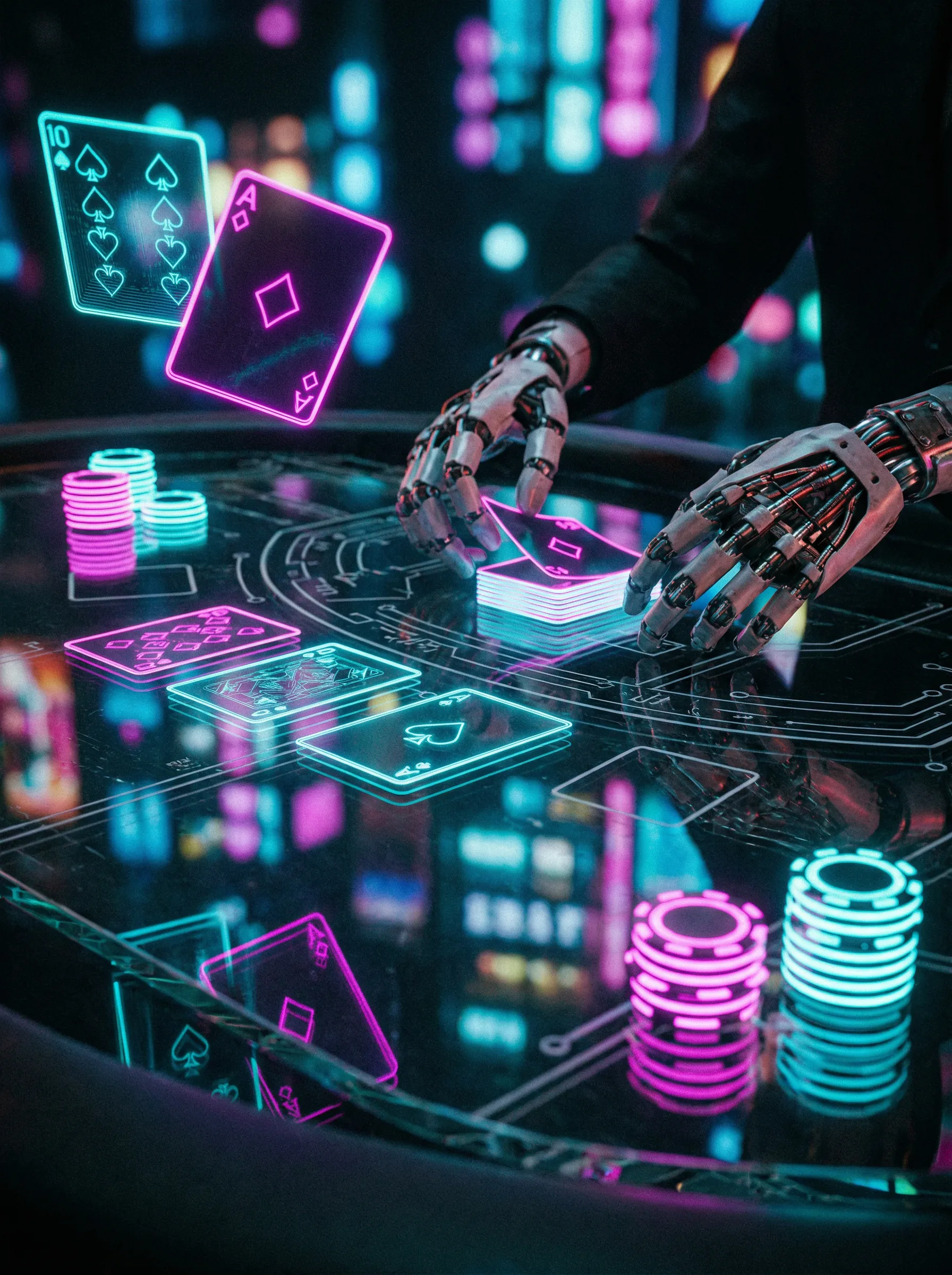 澳门新葡京赛博朋克棋牌对战游戏